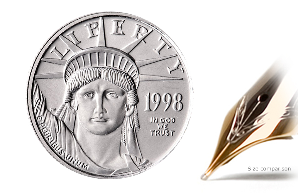 Buy 1/10 oz American Platinum Eagle Coins, image 1