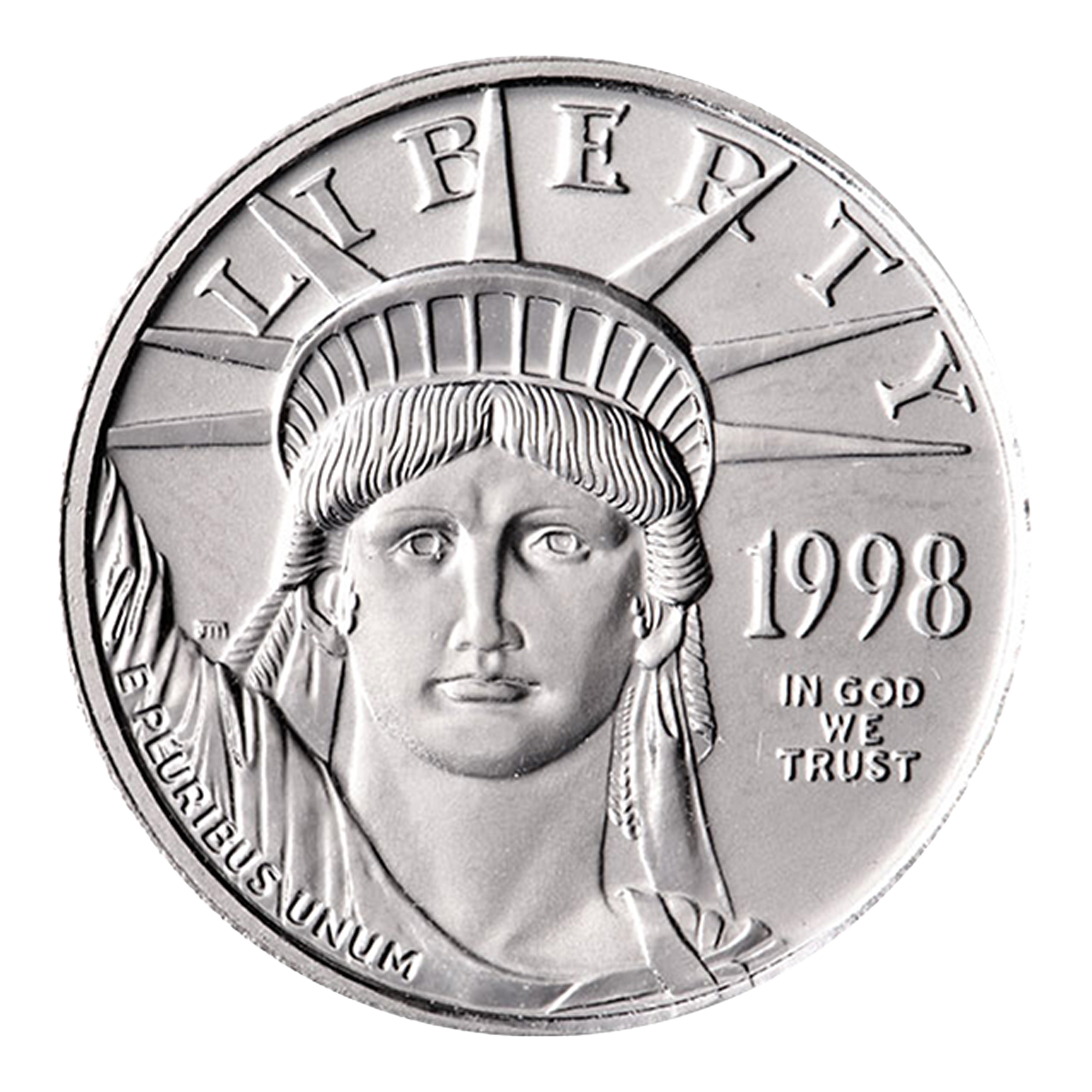 1/10 oz American Platinum Eagle Coins, image 1