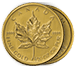 Buy 1/20 oz Gold Canadian Maple Leaf Coins, image 2
