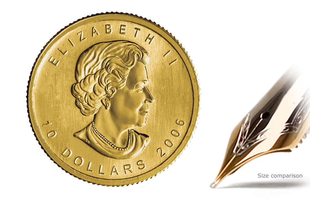 Buy 1/4 oz Gold Canadian Maple Leaf Coins, image 1