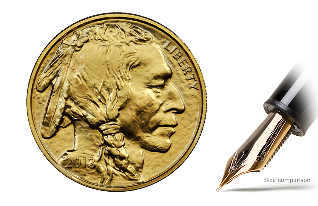 Buy 1 oz Gold Buffalo Coins, image 1
