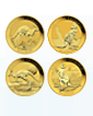 1 oz Gold Australian Kangaroo Coin (years 2008 and higher)