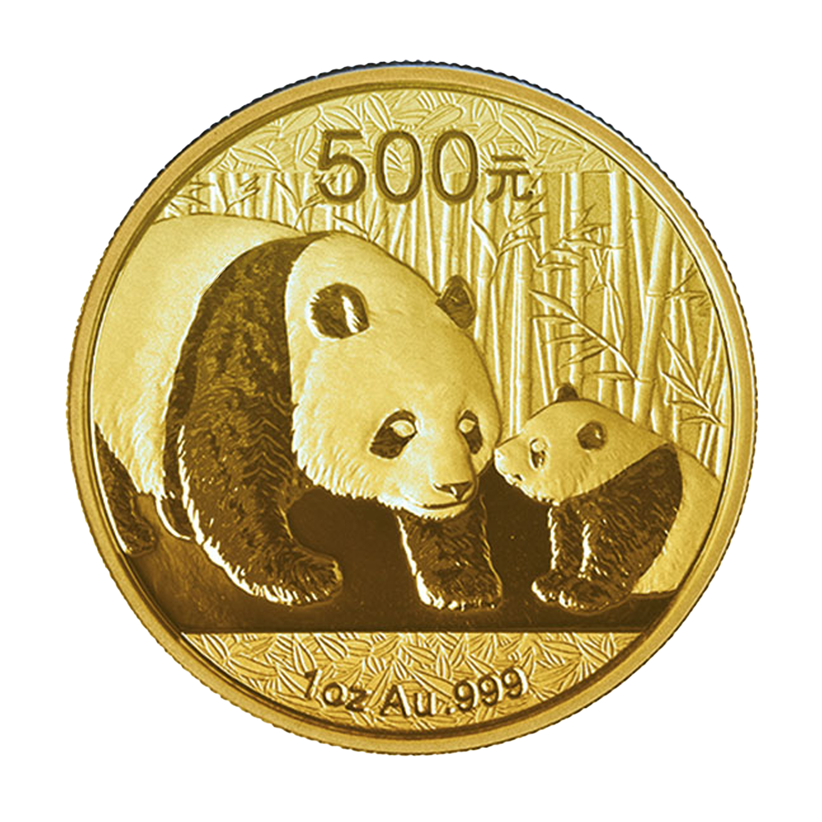 1 oz Gold Panda Coins, image 1