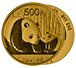 Buy 1 oz Gold Panda Coins, image 2