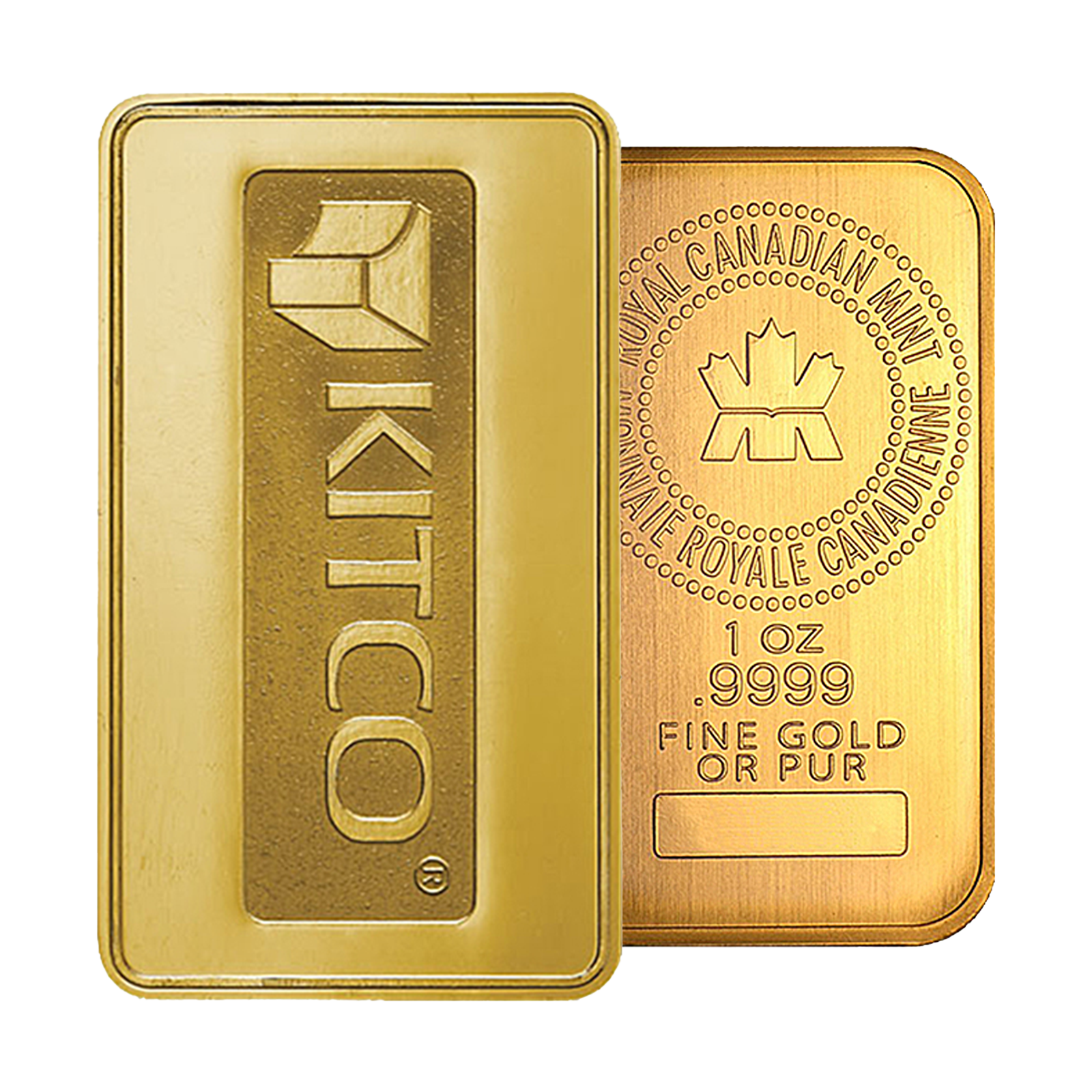 Kitco 1 oz Gold Bars (RCM), image 0