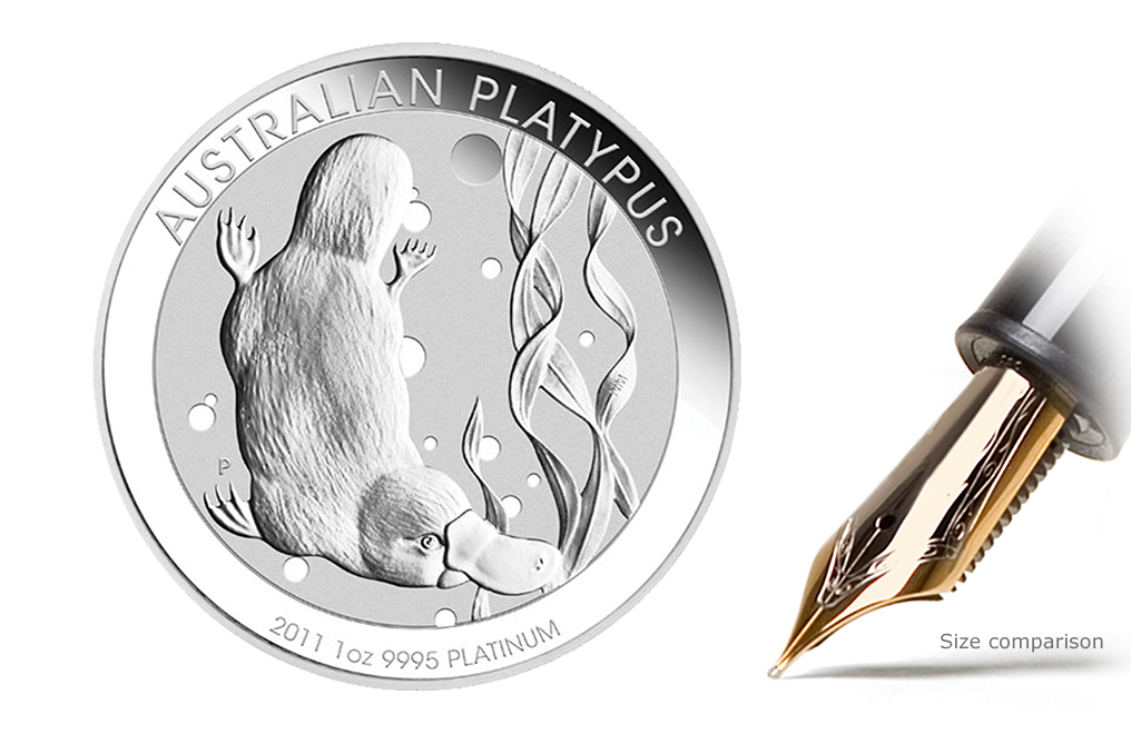 Buy 1 oz Australian Platinum Platypus Coins, image 0