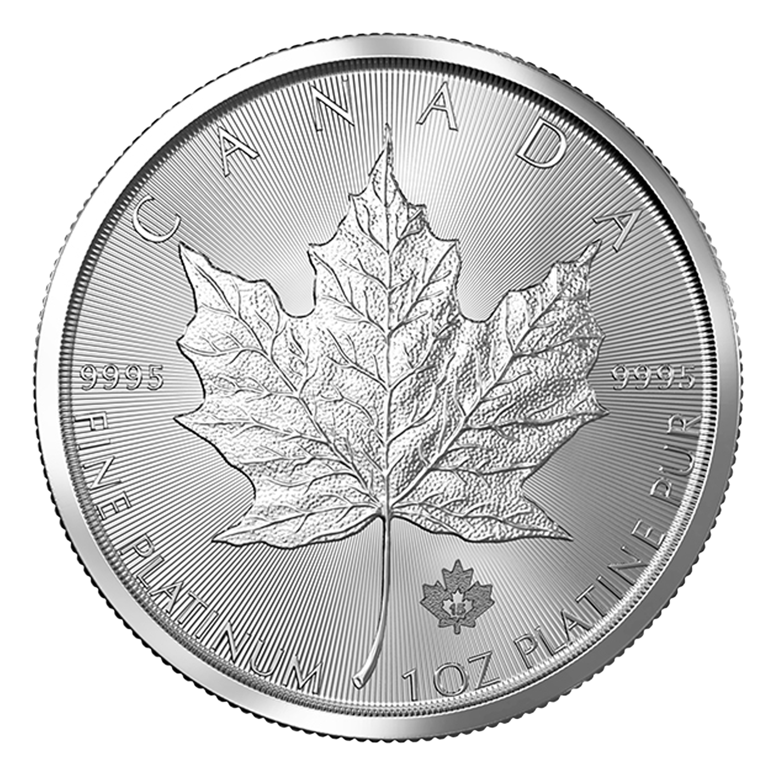1 oz Platinum Canadian Maple Leaf Coins, image 0