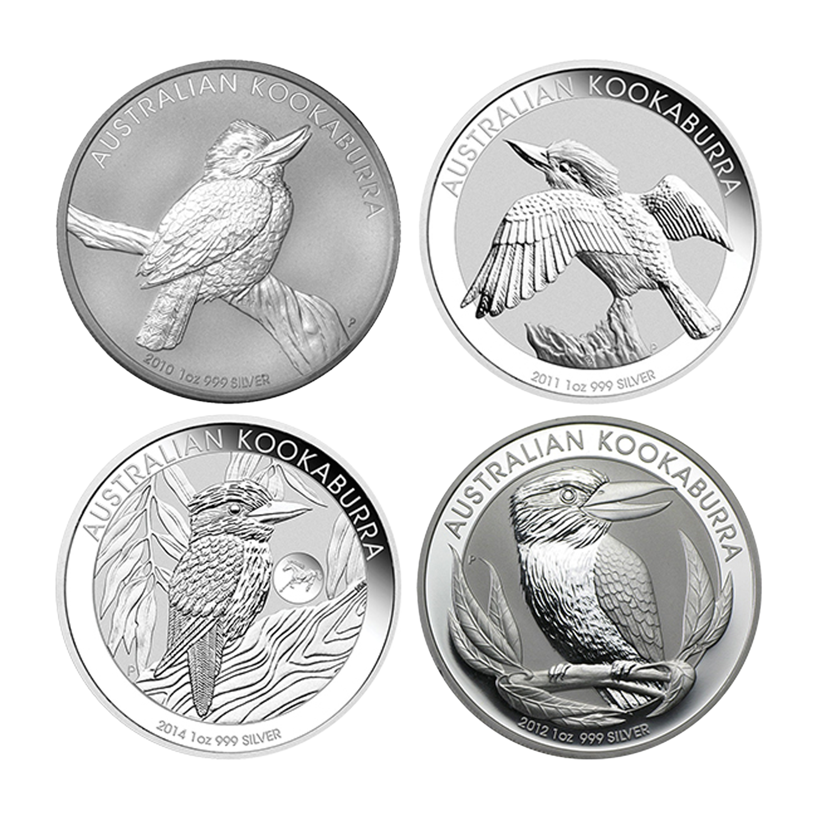 1 oz Silver Australian Kookaburra Coin (Random Year), image 0