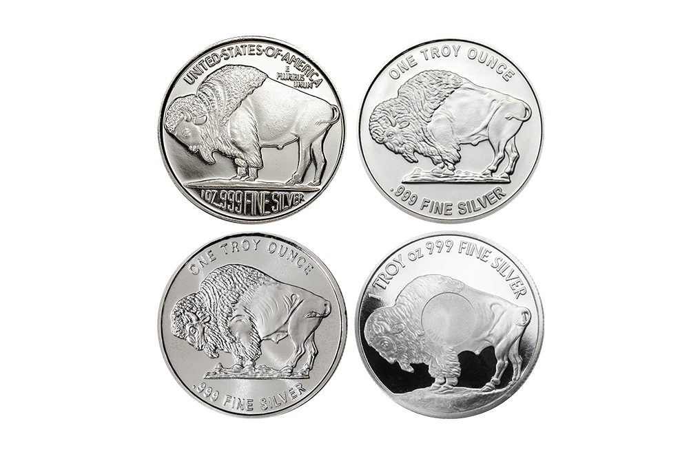 1 oz Silver Buffalo Round (Various Mints)  (Please call regarding RMC, Elemetal, OPM, NTR & Provident Metals brands.), image 0