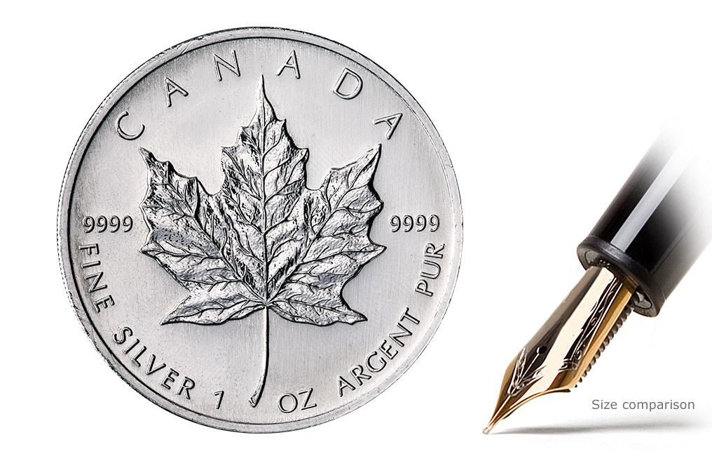 Buy 1 oz Silver Maple Leaf Coins Buy Silver Coins KITCO