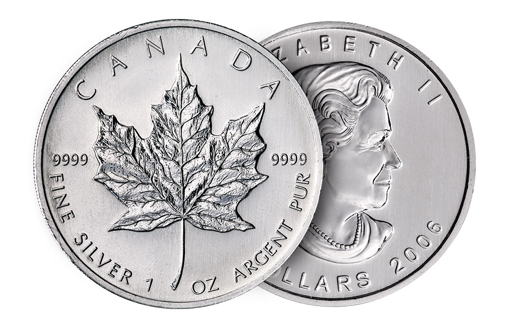 Buy 1 oz Canadian Silver Maple Leaf Coins, image 2