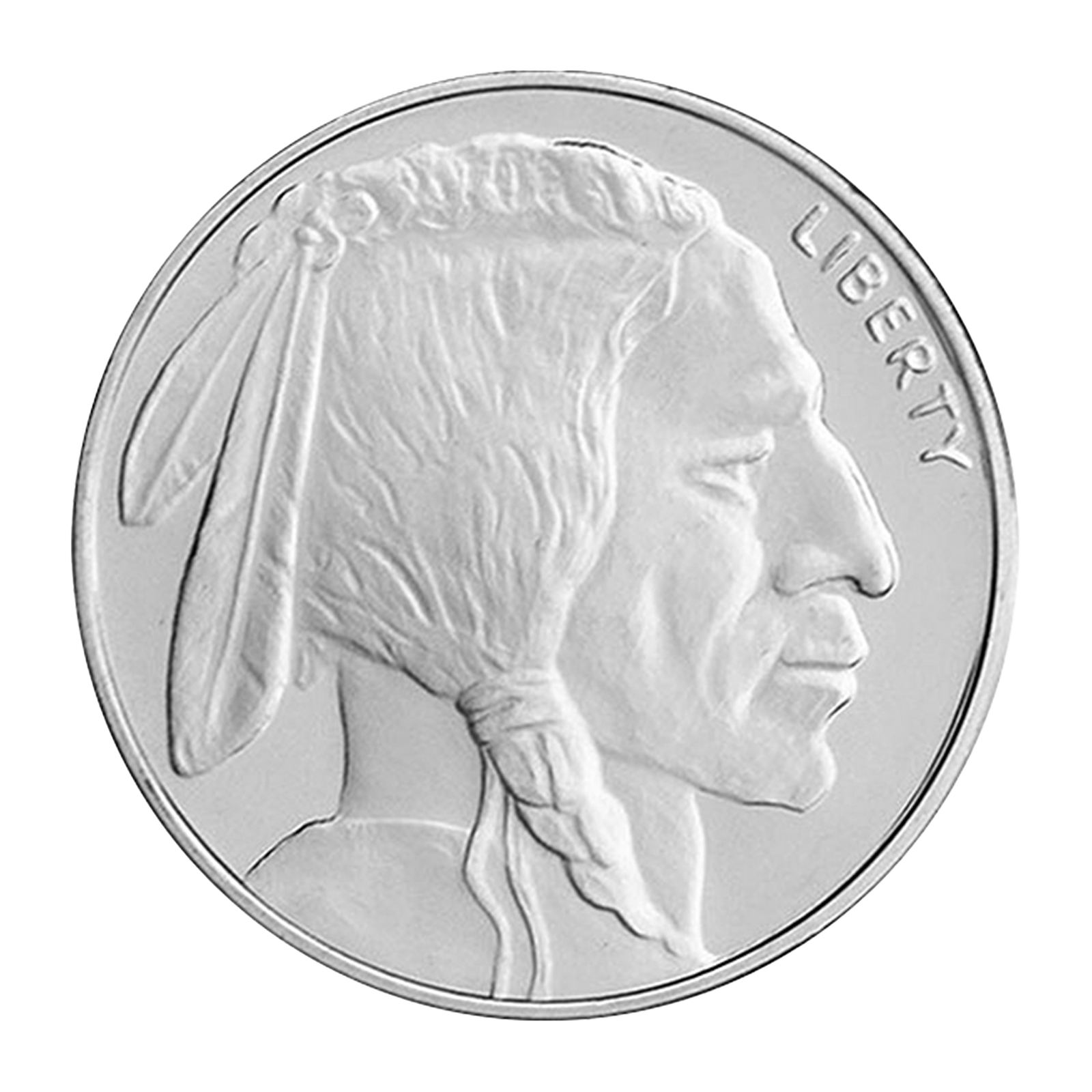 1 oz Silver Buffalo Rounds, image 1