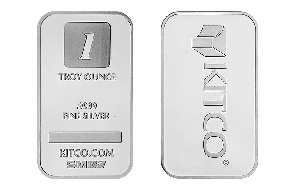 Buy 1 oz Silver Kitco SMI Bars, image 2