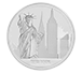 Buy 1oz Silver Coin Great Cities- New York .999, image 0