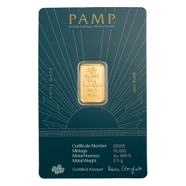 Buy 2.5 g Gold Lady of Liberty Bar, image 1