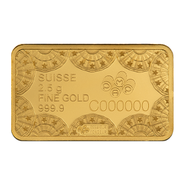 2.5 g Gold 250th Anniversary of the United States Vintage Heraldic Bald Eagle Bar, image 3