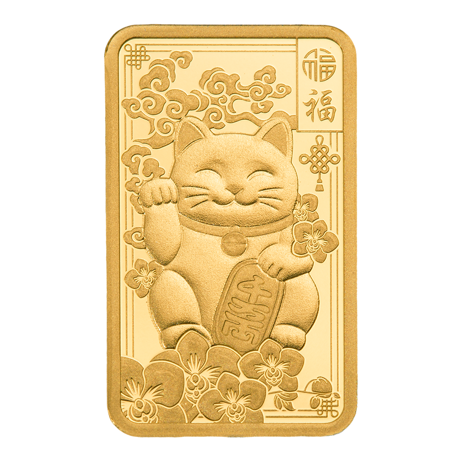 Buy 2.5 g PAMP Gold Lucky Cat Bar, image 2
