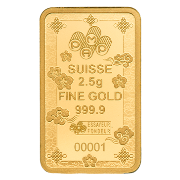 Buy 2.5 g PAMP Gold Lucky Cat Bar, image 3