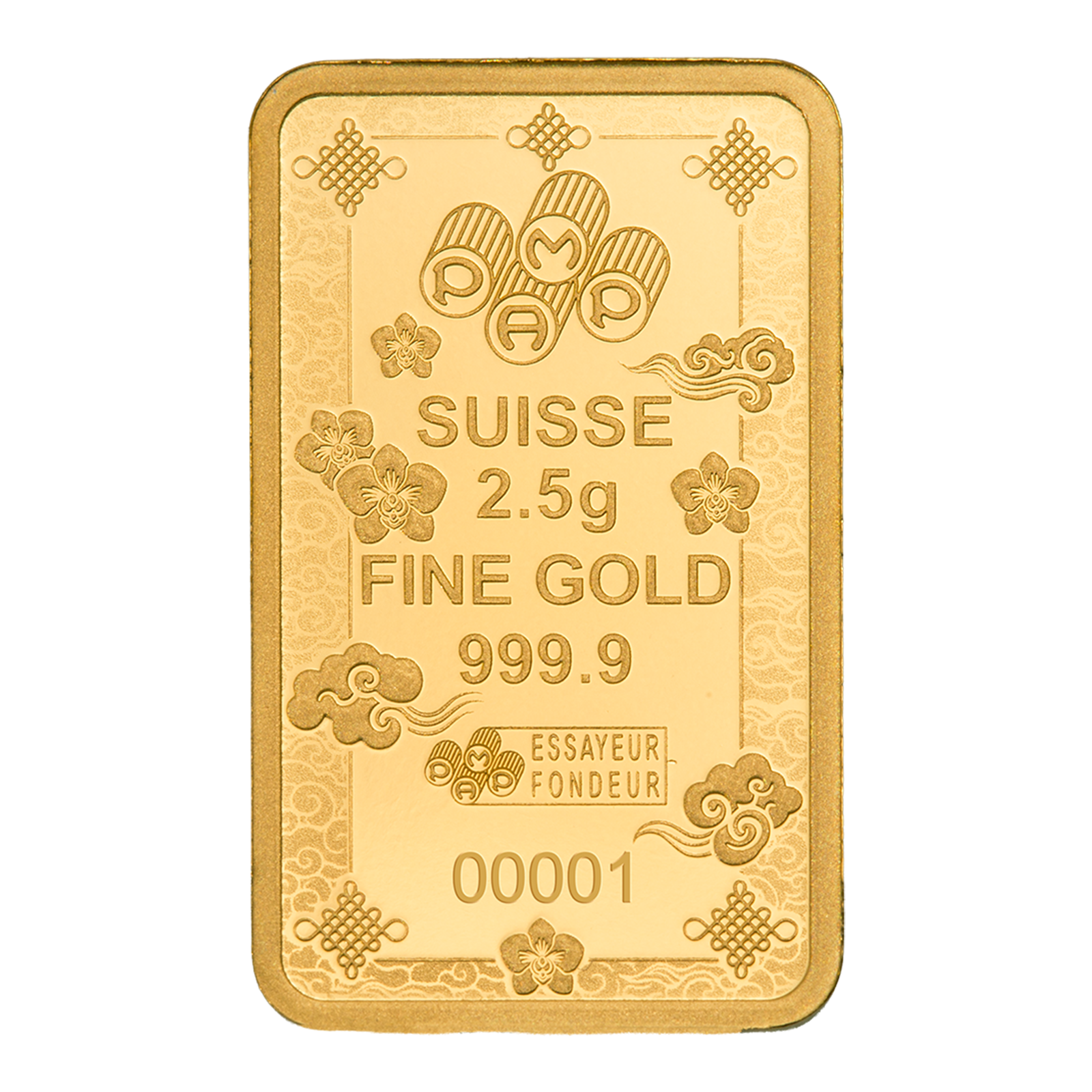 Buy 2.5 g PAMP Gold Lucky Cat Bar, image 3