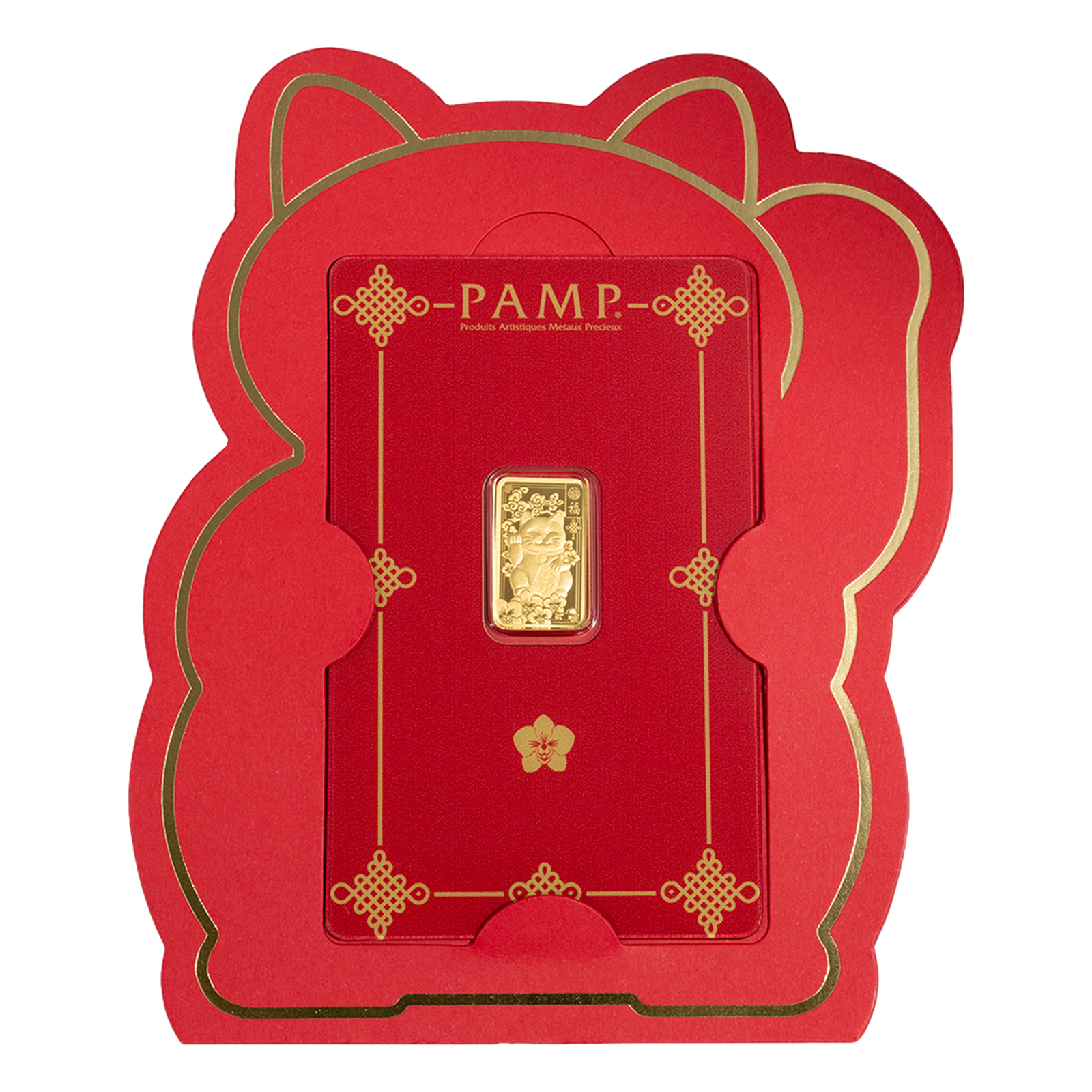 Buy 2.5 g PAMP Gold Lucky Cat Bar, image 4