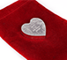 2 oz Pure Silver Heart Medallion .999, image 4