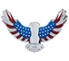 Buy 2 oz Silver America the Free Bald Eagle Coin (2024), image 0