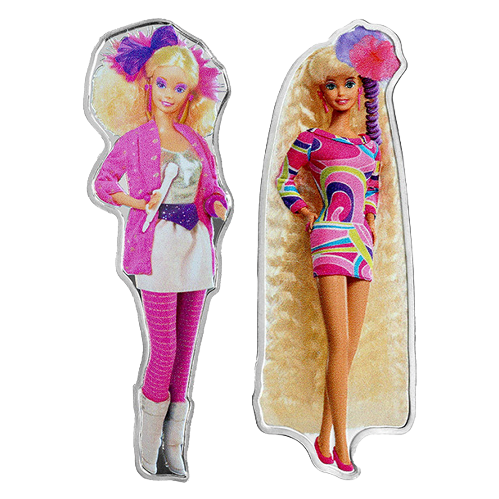Buy 2 oz Silver Barbie Coin Bundle (2 pcs), image 0