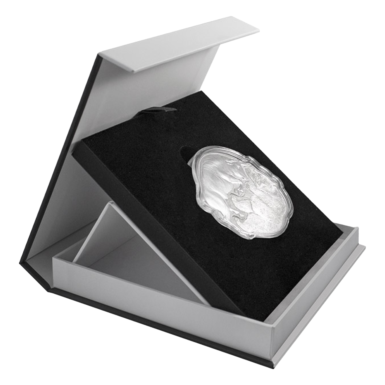 Buy 2 oz Silver Bull v Bear Coin Set (2021), image 2