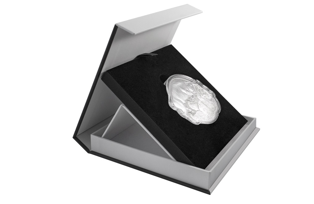 Buy 2 oz Silver Bull v Bear Coin Set (2021), image 7