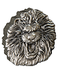 2 oz Silver Fierce Nature Lion Coin (2022)