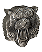 2 oz Silver Fierce Nature Tiger Coin (2022)