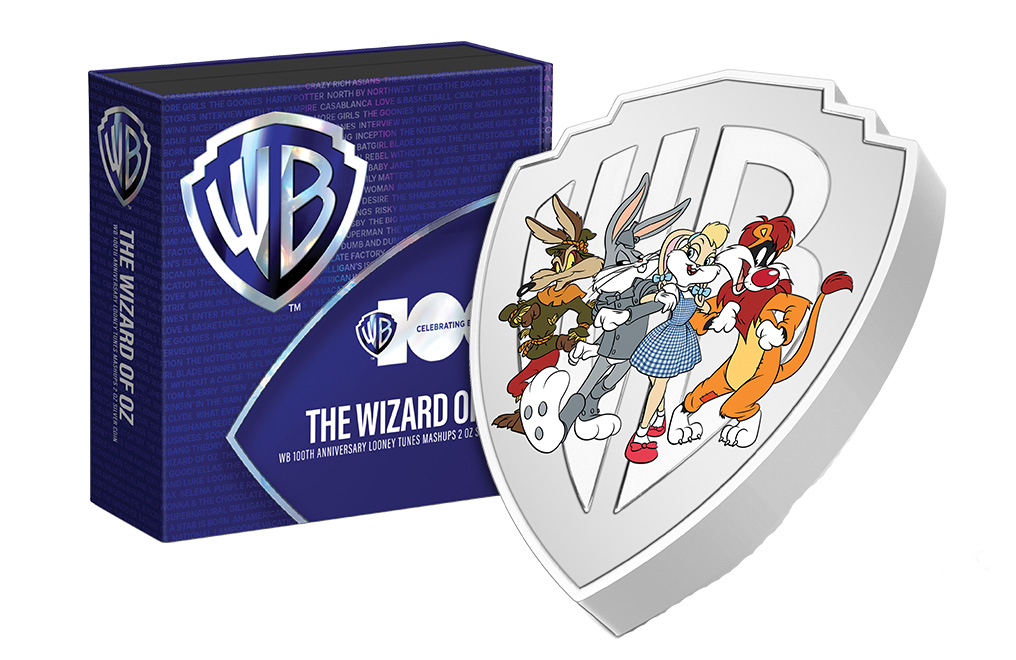Buy 2 oz Silver Looney Tunes Wizard of Oz Coin (2023), image 2