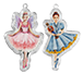 Buy 2 oz Silver Nutcracker Clara and Sugar Plum Fairy Ornament Coin Bundle, image 0