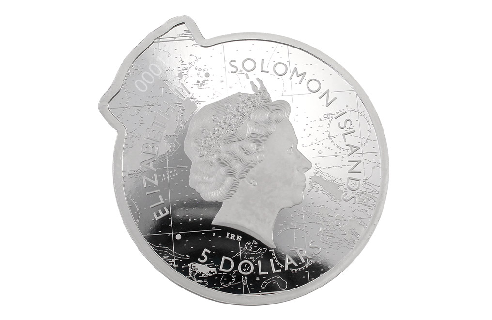 Buy 2 oz Silver Ocean Predators Great White Shark Coin (2021), image 1