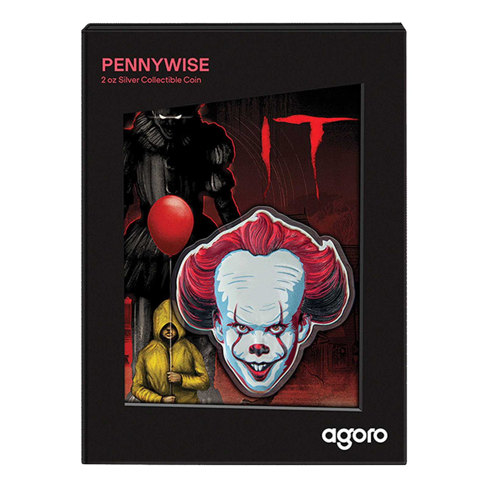 Buy 2 oz Silver Pennywise Coin (2024), image 2