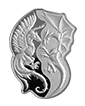 2 oz Silver Phoenix V Dragon Coin Set (2 x 1 oz) (2023) [Canada Est shipping: week of June 12]