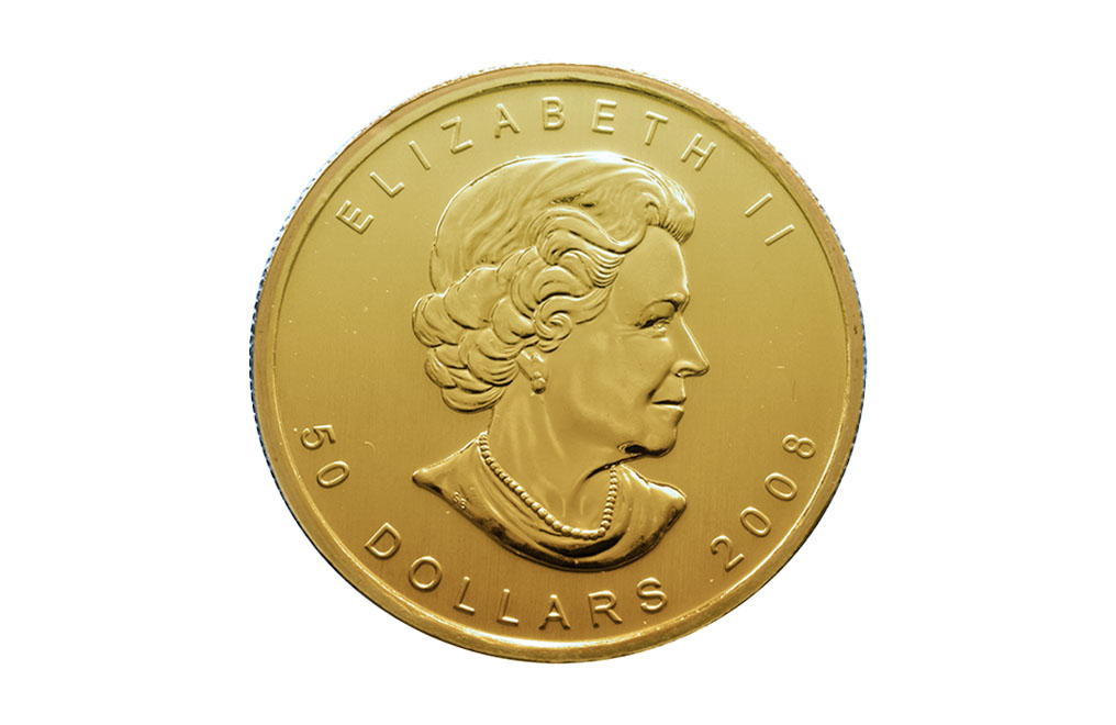 2008 1 oz Gold Maple Leaf Olympic Edition Coin, image 1