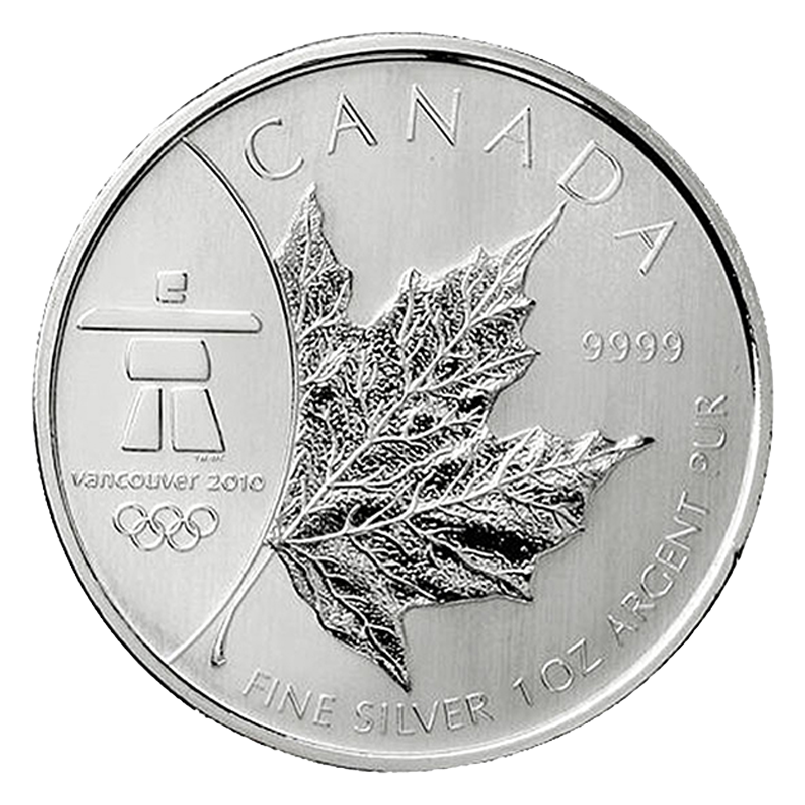 2008 1 oz Silver Maple Leaf Olympic Coins, image 0