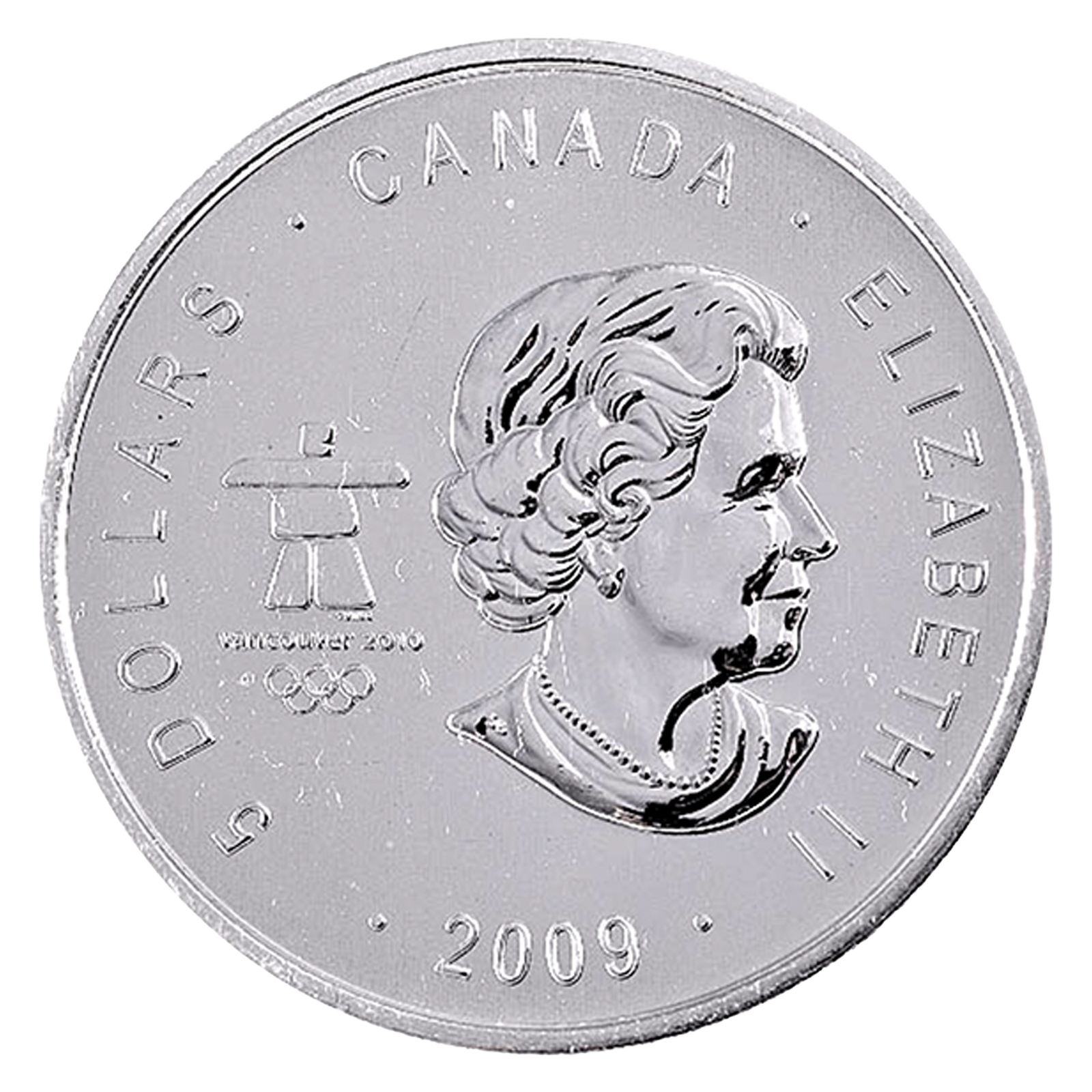 2009 1 oz Silver Maple Leaf Olympic Coins, image 1