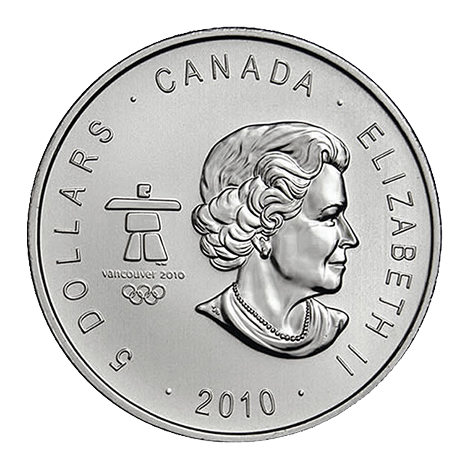 2010 1 oz Silver Maple Leaf Olympic Coins, image 1