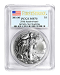 2011 1 oz Silver Eagle MS70 Graded First Strike Coin