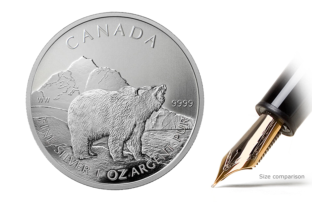 Wildlife Series 2012 Canadian $5 Moose 1 oz .9999 Silver Coin 
