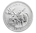 Buy 2012 1 oz Silver Moose Coins - Canadian Wildlife Series Coin, image 0