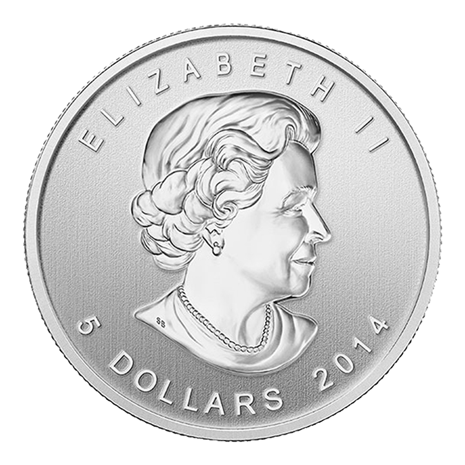 2014 1 oz Silver Peregrine Falcon Coins - Canadian Birds of Prey Series Coin, image 1