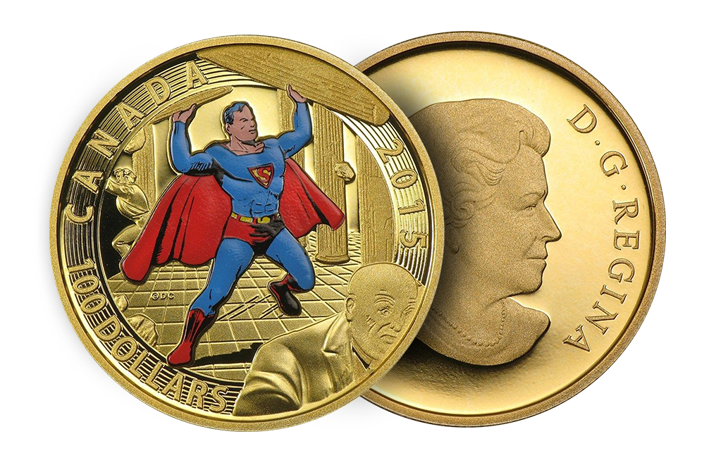 Buy 2015 12 gram 14k Gold Superman Coins (Superman #4, 1940), image 2