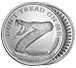 Buy 1 oz Silver ''Don't Tread On Me''- Silver Shield BU Round .999 (Random Year), image 2