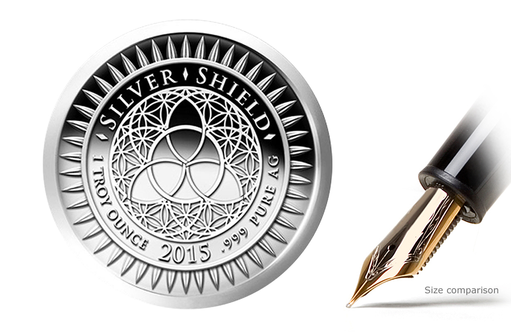 Buy 2015 1 oz Silver ''Trivium Girls''- Silver Shield Proof Round .999, image 1