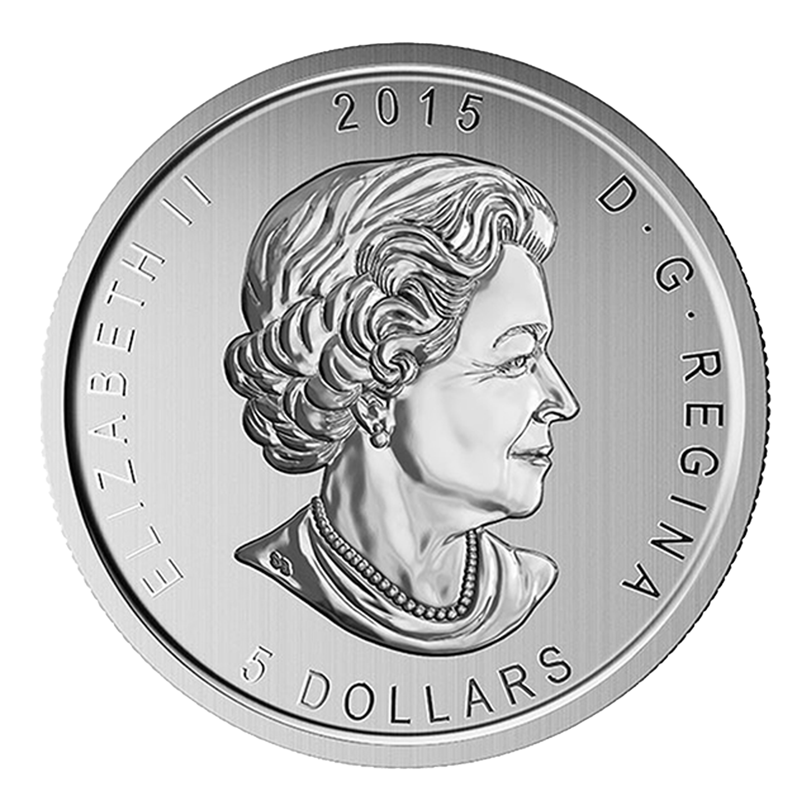 2015 1 oz Silver Great Horned Owl Coins - Canadian Birds Of Prey Series Coin, image 1