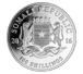 2016 1 oz Silver Somalian Elephant Coins, image 1