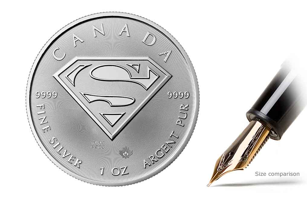 Sell 2016 1 oz Silver Superman Bullion Coins, image 0
